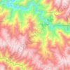 Mappa topografica Colcabamba, altitudine, rilievo
