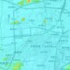 Mappa topografica 仓前街道, altitudine, rilievo