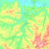 Mappa topografica Conchal, altitudine, rilievo