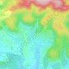 Mappa topografica Rietenau, altitudine, rilievo