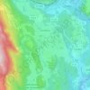Mappa topografica Contrevoz, altitudine, rilievo
