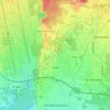 Mappa topografica Ferno, altitudine, rilievo