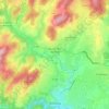 Mappa topografica Boulieu-lès-Annonay, altitudine, rilievo