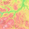 Mappa topografica Oppdal, altitudine, rilievo