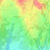 Mappa topografica Veniano, altitudine, rilievo
