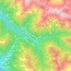 Mappa topografica Premana, altitudine, rilievo