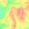 Mappa topografica Opalton, altitudine, rilievo