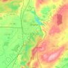 Mappa topografica Virginia, altitudine, rilievo