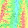 Mappa topografica Mirande, altitudine, rilievo