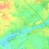 Mappa topografica Böel, altitudine, rilievo