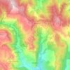 Mappa topografica Cirigliano, altitudine, rilievo