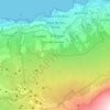 Mappa topografica Icod de los Vinos, altitudine, rilievo