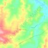 Mappa topografica Inverlaw, altitudine, rilievo