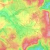 Mappa topografica Kleinenberg, altitudine, rilievo