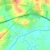 Mappa topografica North Tivoli, altitudine, rilievo