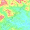Mappa topografica Casabona, altitudine, rilievo