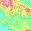 Mappa topografica Orica, altitudine, rilievo