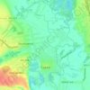 Mappa topografica Суджа, altitudine, rilievo