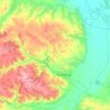 Mappa topografica Красненский сельский Совет, altitudine, rilievo