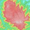 Mappa topografica Carrai National Park, altitudine, rilievo