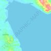 Mappa topografica Pagapas Bay, altitudine, rilievo