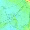 Mappa topografica Melissano, altitudine, rilievo