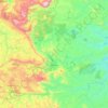 Mappa topografica Mariana, altitudine, rilievo