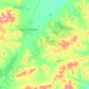 Mappa topografica городское поселение Краснокаменск, altitudine, rilievo