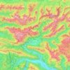 Mappa topografica Plezzo, altitudine, rilievo