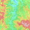 Mappa topografica Dego, altitudine, rilievo