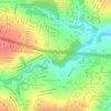 Mappa topografica Parque Veiga Jardim Acréscimo, altitudine, rilievo