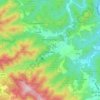 Mappa topografica Pignone, altitudine, rilievo
