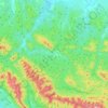 Mappa topografica Светлогорское сельское поселение, altitudine, rilievo
