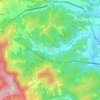 Mappa topografica Plodio, altitudine, rilievo