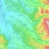 Mappa topografica Câmpani, altitudine, rilievo
