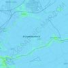 Mappa topografica Krimpenerwaard, altitudine, rilievo