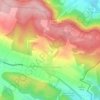 Mappa topografica Rittmannshausen, altitudine, rilievo