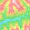 Mappa topografica Vione, altitudine, rilievo
