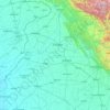 Mappa topografica Punjab, altitudine, rilievo