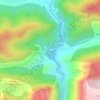 Mappa topografica Felmín, altitudine, rilievo