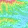 Mappa topografica Ortovero, altitudine, rilievo