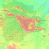 Mappa topografica Parauapebas, altitudine, rilievo