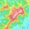 Mappa topografica Mount Elliot, altitudine, rilievo