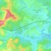 Mappa topografica Amblans-et-Velotte, altitudine, rilievo