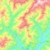 Mappa topografica Shamator, altitudine, rilievo