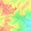 Mappa topografica Hatton, altitudine, rilievo