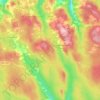 Mappa topografica Laggan, altitudine, rilievo