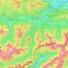 Mappa topografica Tarvis, altitudine, rilievo