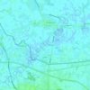 Mappa topografica Eede, altitudine, rilievo