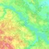 Mappa topografica Можайское водохранилище, altitudine, rilievo